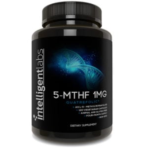 5-MTHF L-metilfolato da 1 mg come integratore con acido quatrefolic